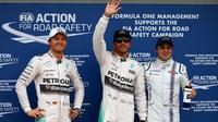 Bagi Lewis Hamilton, ini adalah keempat kalinya meraih pole position di GP Australia.