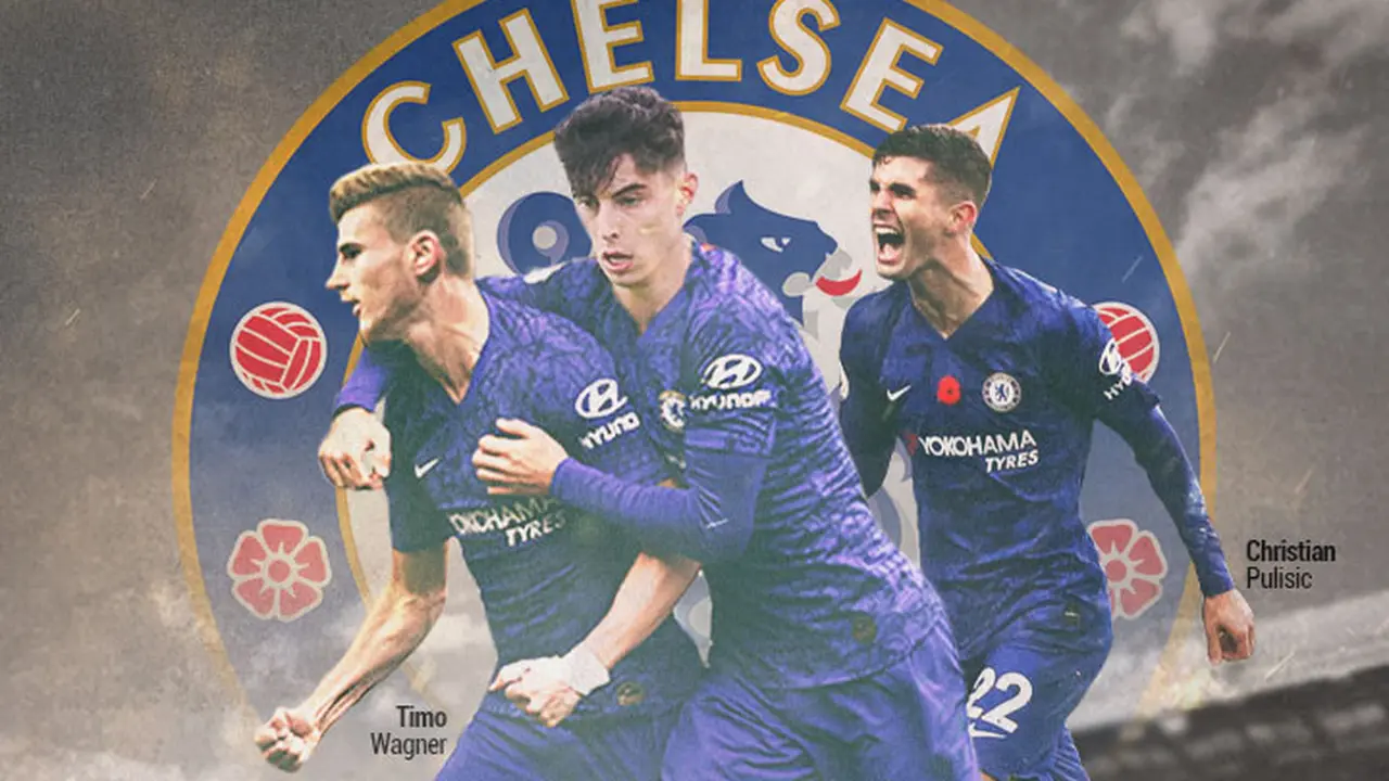 Chelsea - Kai Havertz, Timo Wagner, Christian Pulisic
