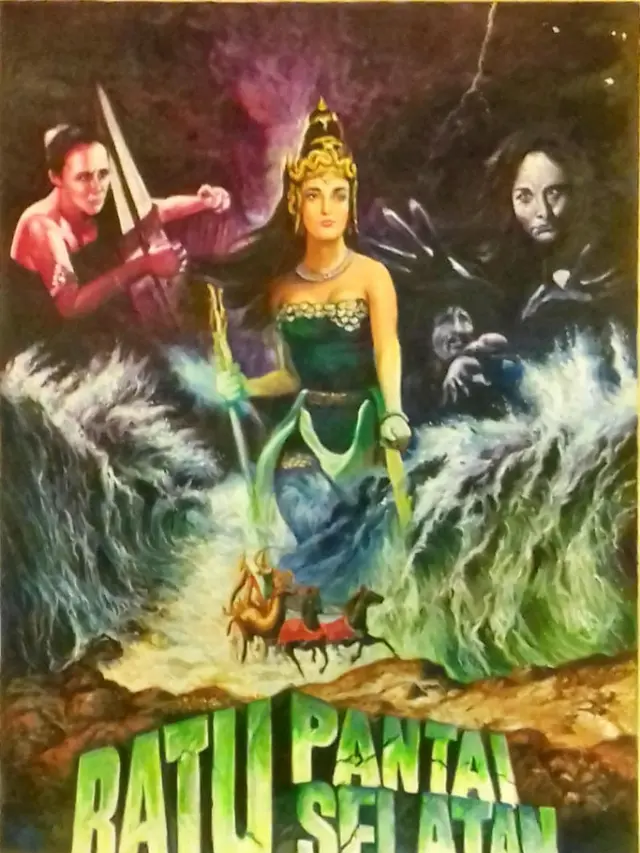 Poster film Ratu Pantai Selatan. (Foto: Koleksi Pribadi Daniel Irawan)