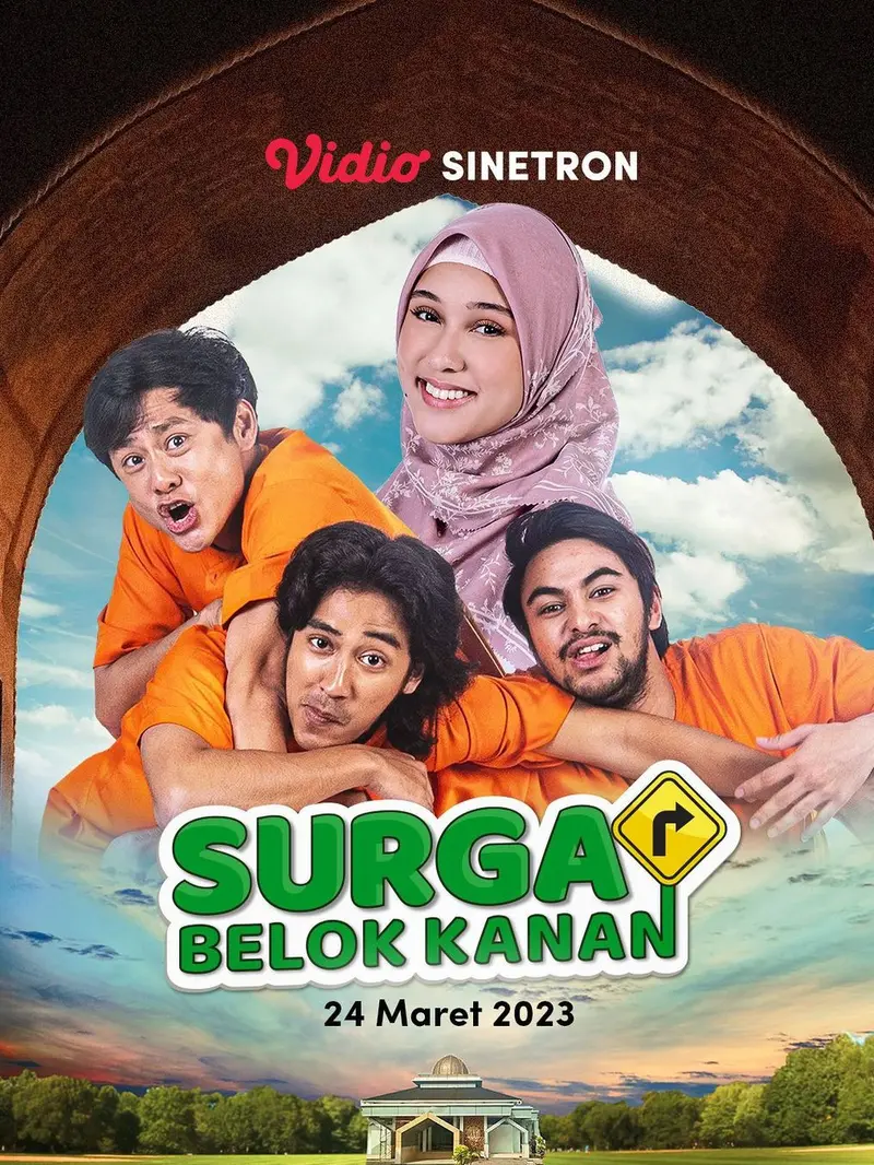 Vidio Sinetron Surga Belok Kanan rilis 24 Maret 2023 hanya di Vidio (Foto: dok Vidio)