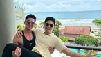 Saking kompaknya, Verrell Bramasta menyamakan kebersamaannya bareng sang adik dengan honeymoon. Bro-neymoon di Bali jadi momen Verrell Bramasta dan Athalla Naufal ini jadi ajang kakak adik itu saling mengakrabkan diri. (Liputan6.com/IG/@bramastavrl)