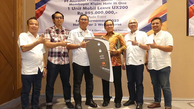 Bikin Hole in One, Pegolf Edy Basri Gondol Mobil Mewah Seharga Rp 895 Juta