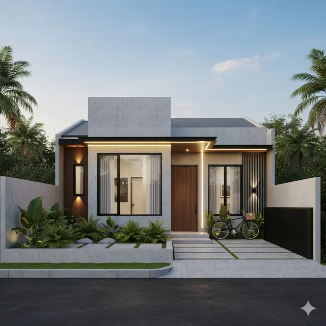 9 Model Rumah Kecil Budget Minimalis Tapi Terlihat Mewah, Cocok untuk Milenial 2025