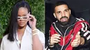 Drake mengumumkan bahwa dirinya sudah miliki anak dan merahasiakan tersebut dalam album terbarunya. Ternyata hal itu tak membuat Rihanna terkejut. (REX/Shutterstock/HollywoodLife)