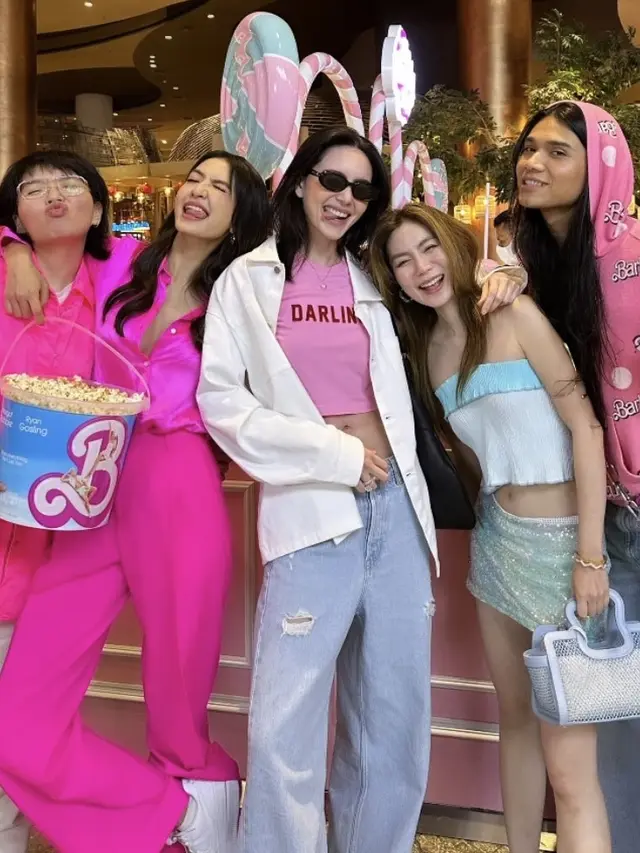 Penampilan Raline Shah di Bangkok