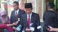 Jokowi dikawal Paspampres. (Liputan6.com/Moch Harun Syah)