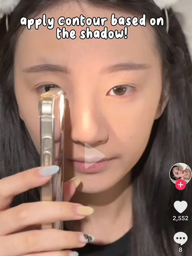 Make-Up Contour. (foto: tikTok/keyiuiu).