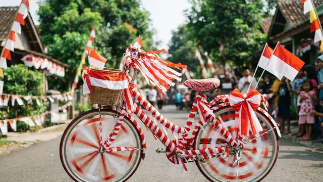 Hiasan Sepeda 17 Agustus