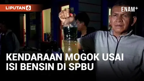 VIDEO: Geger! Puluhan Motor dan Mobil Mogok Usai Isi Bensin di SPBU Bekasi