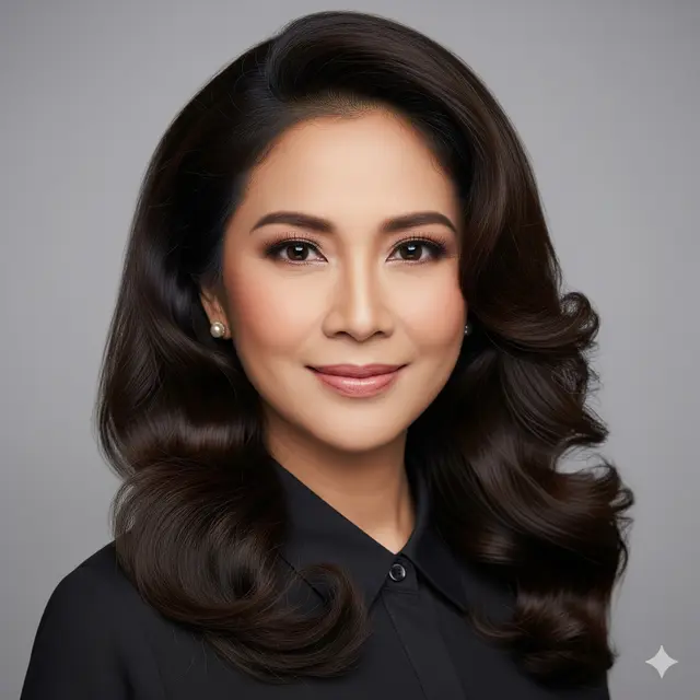 Model Rambut Panjang Ibu-Ibu yang Mudah Ditata. Gemini