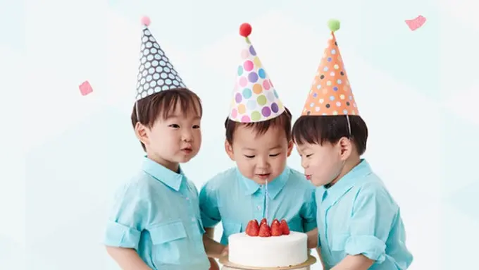 Daehan, Minguk, dan Manse menginjak usian lima tahun. (Foto: Soompi)