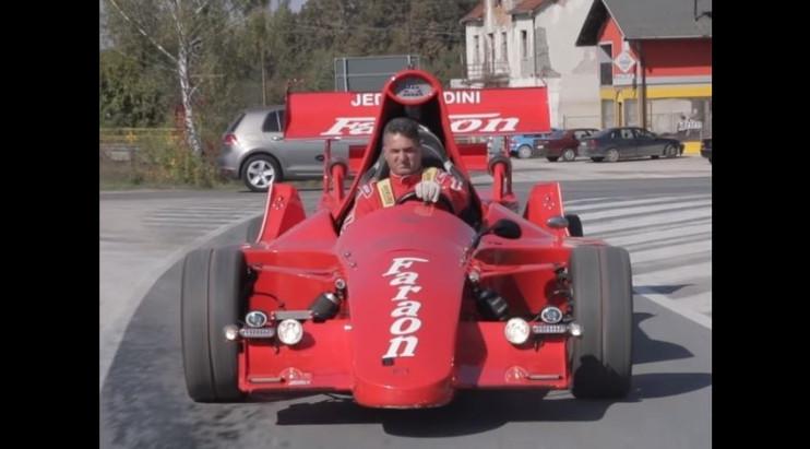 Keren Pria Ini Buat Mobil F1 Khusus Jalan Raya Otomotif Liputan6 Com