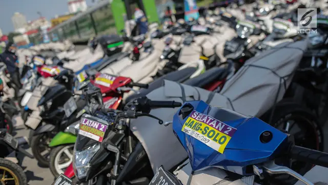 Kemenhub Angkut 18.096 Motor Pemudik Secara Gratis