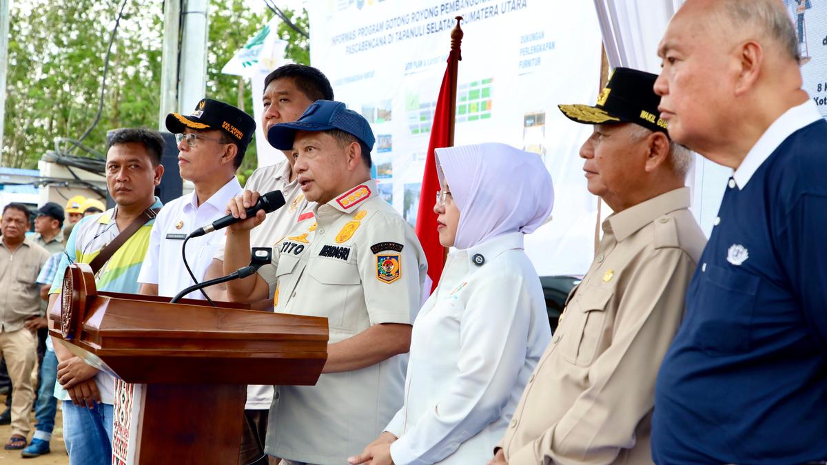 Satgas PRR Serahkan 120 Huntap di Tapanuli Selatan, Dukung Pemulihan Pascabencana