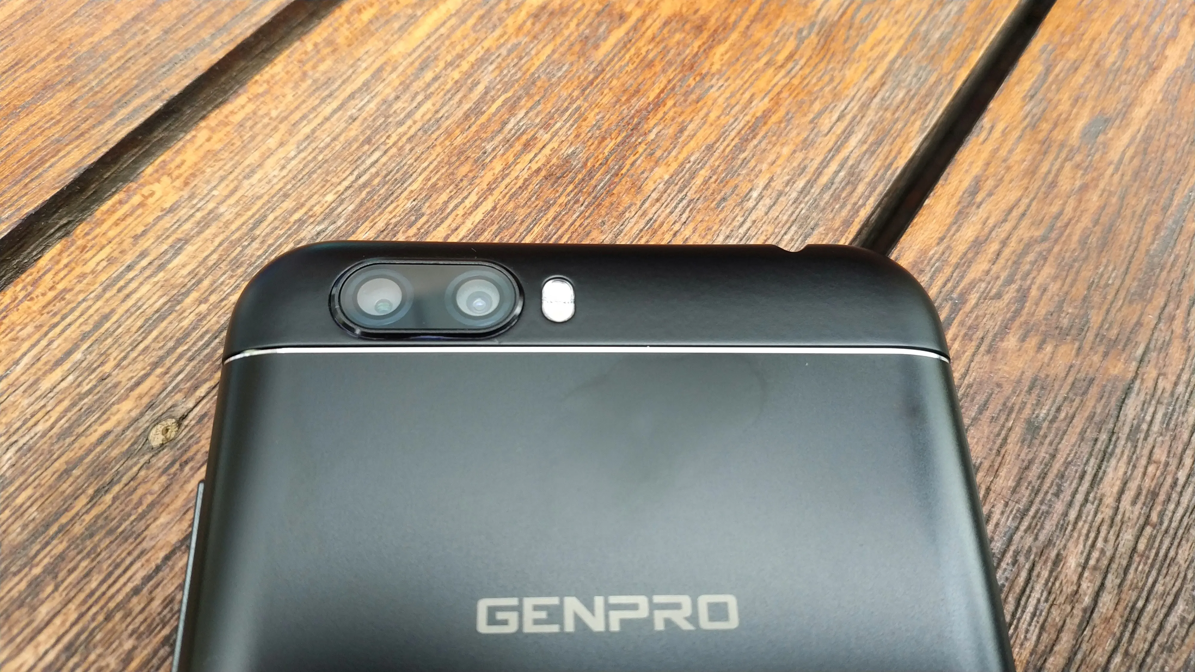 Tampilan kamera ganda Genpro X Pro (Liputan6.com/ Agustin Setyo W)