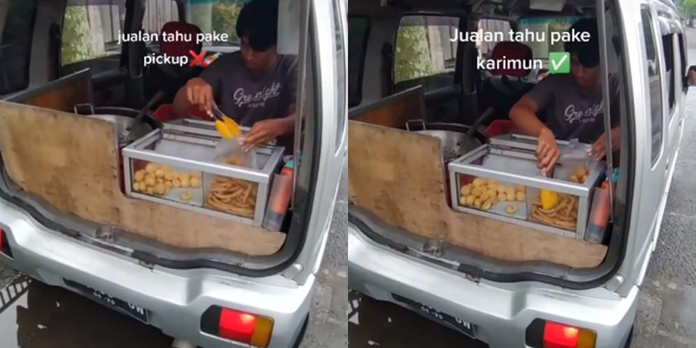 Penjual tahu bulat (TikTok/@If80diesel1997)
