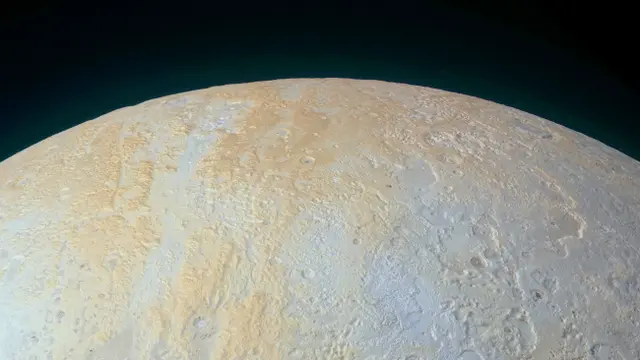Penampakan Salju di Pluto *FOTO