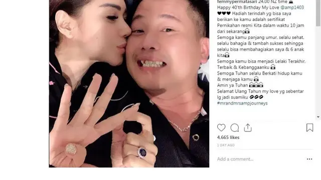Femmy Permatasari (Foto: Instagram)