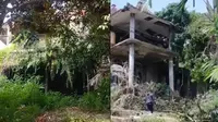 Penampakan Terkini Rumah Dokter Wayan yang Viral Hidup Sendiri di Rumah Besar Terbengkalai dan Penuh Sampah (Tangkapan Layar TikTok/@iiarsss)