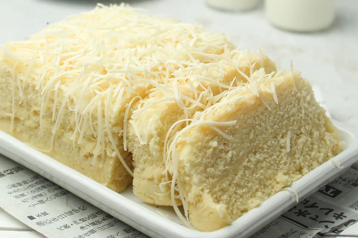 resep bolu keju kukus