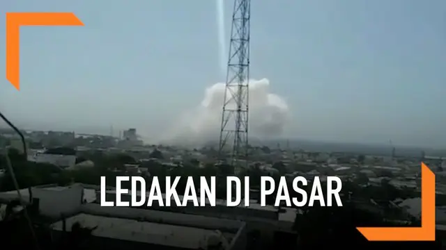 VIDEO: Ledakan Besar di Somalia, 10 Tewas