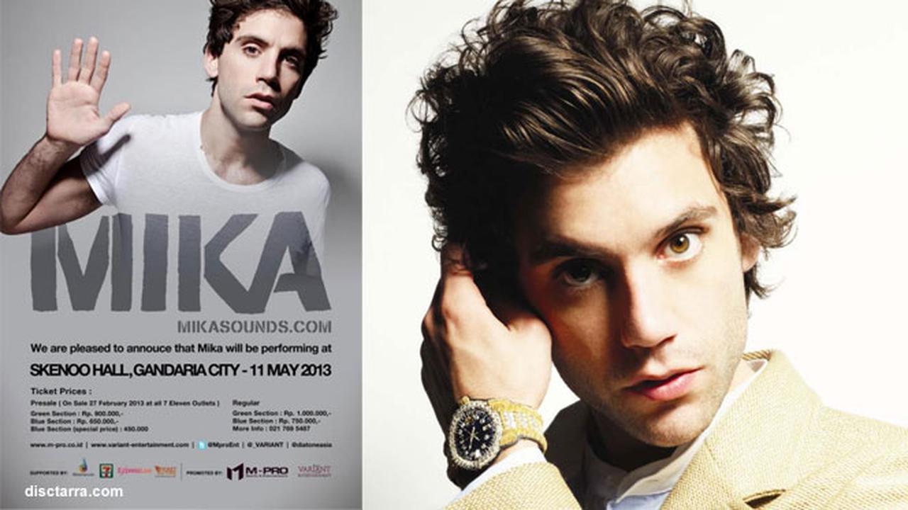 Jadwal Konser MIKA di Jakarta Dimajukan