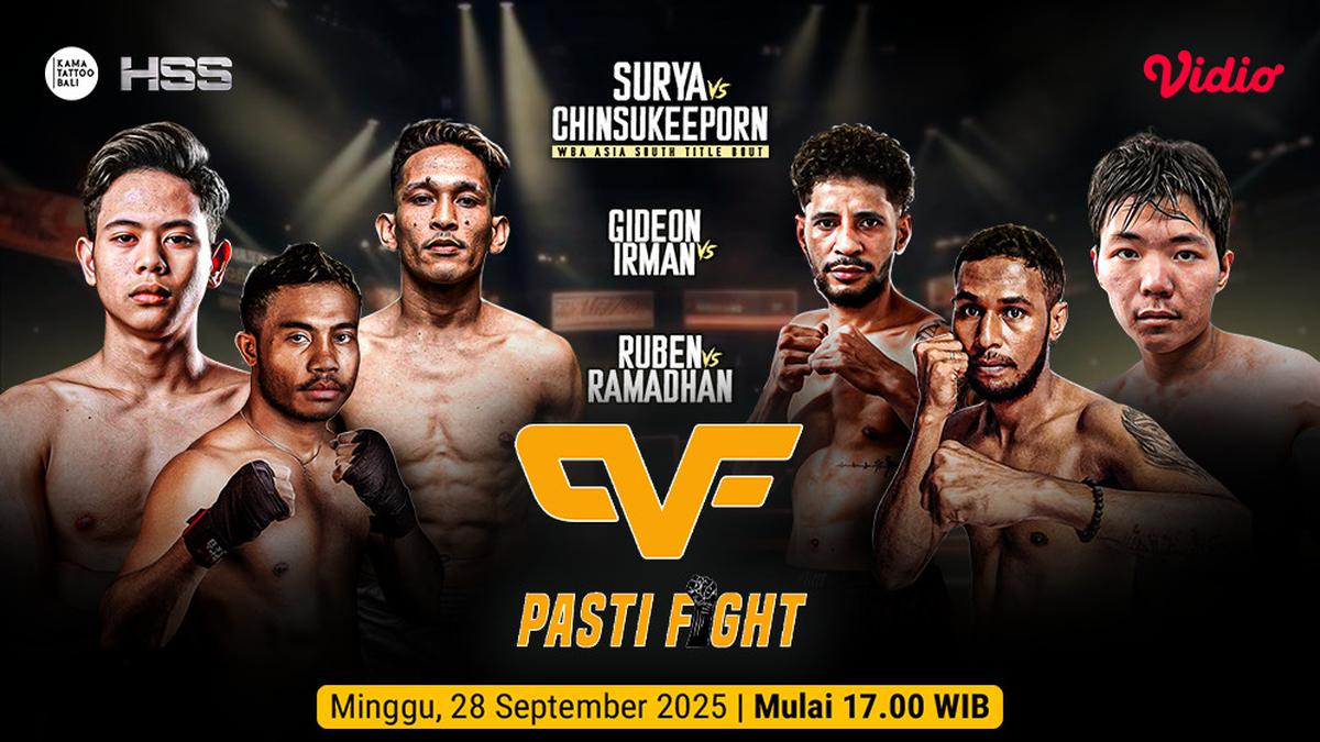 Siaran Langsung HSS x Pasti Fight 2025 Eksklusif di Vidio