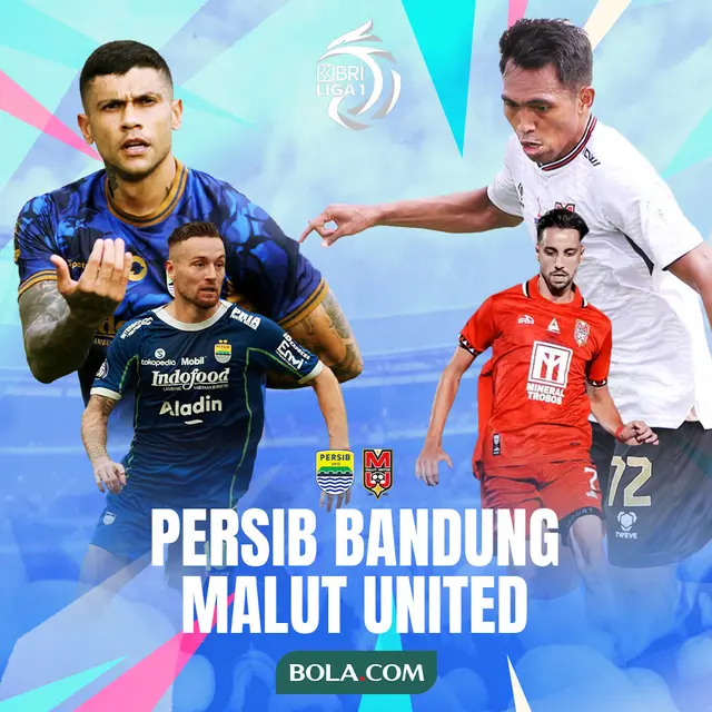 BRI Liga 1 - Persib Bandung Vs Malut United - Duel Antarlini