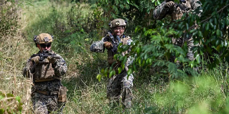 Ribuan Prajurit dari Berbagai Negara Memulai Latihan Militer Multinasional di Sidoarjo