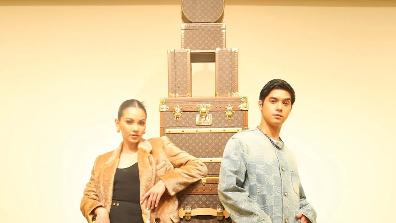 Alyssa Daguise saat hadir di Acara yang Sama dengan Al Ghazali