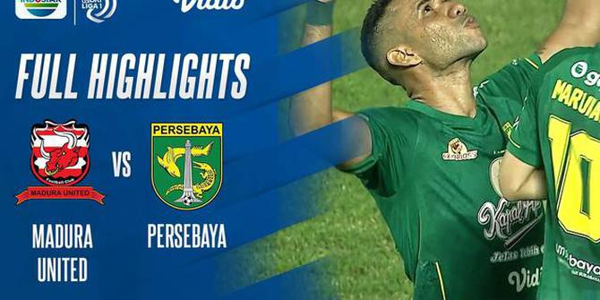 VIDEO: Highlights BRI Liga 1, Persebaya Surabaya Kalahkan Madura United 1-0