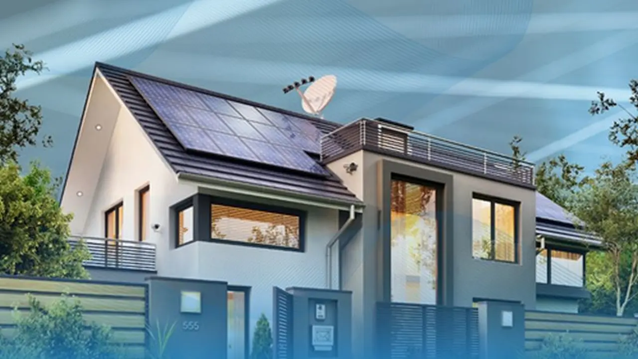 Pembangkit Listrik Tenaga Surya Atap (PV Rooftop).