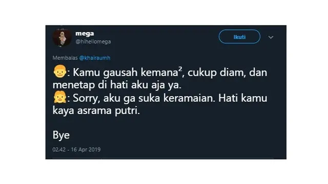 Curhatan Netizen Kamu Gak Usah Kemana-mana