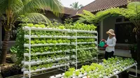 8 Model Hidroponik Rak Bertingkat Cocok Buat Ibu Rumah Tangga Produktif