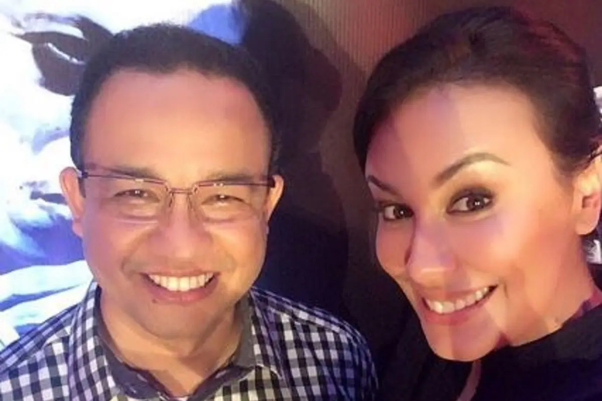 [Bintang] Sophia Latjuba dan Anies Baswedan