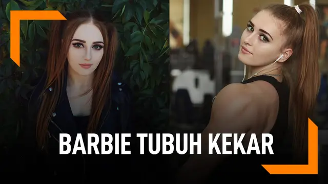 Wanita Ini Berwajah Barbie dengan Tubuh Kekar