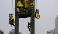 Kondisi Terkini 6 Aktivis Greenpeace Usai Dievakuasi dari Patung HI