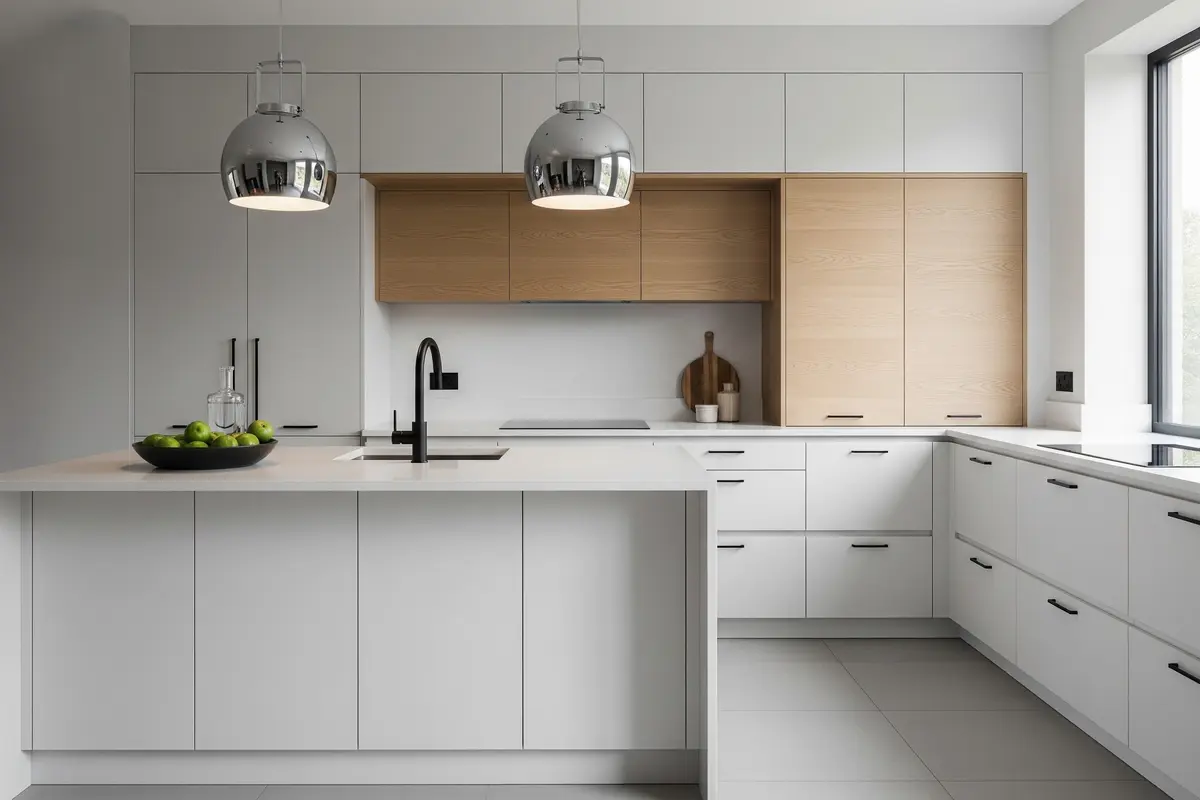 Dapur Cantik Model Dapur Minimalis Modern Terbaru (Image by Gemini AI)