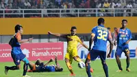 Sriwijaya FC vs Arema Cronus (Liputan6.com/Johan Tallo)