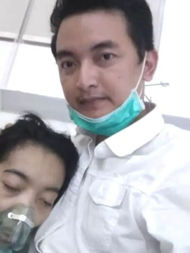 Alan Tito, usai menikahi Daslina dalam kondisi sakit parah.(Liputan6.com/Ahmad Akbar Fua)