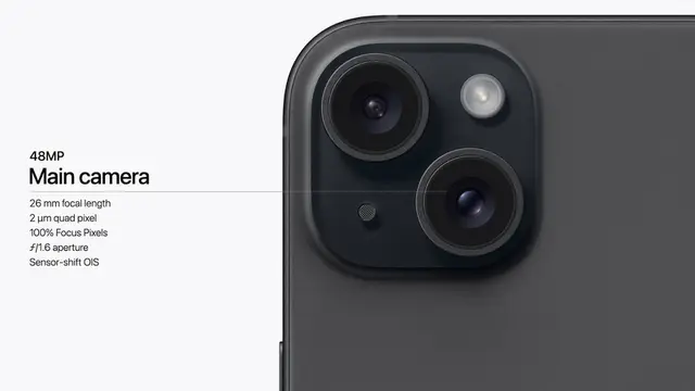 iPhone 15. Credit: Apple