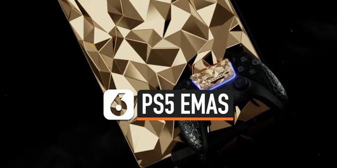 VIDEO: Penampakan PS5 Berbalut Emas, Harganya Hampir Rp 1 Miliar