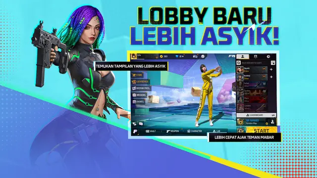 Update Lobby di Free Fire Patch Jurasyik (Garena)