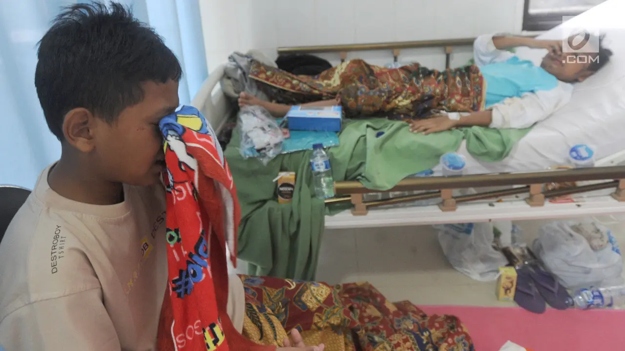 Korban Tsunami di Tanjung Lesung Dievakuasi ke Puskesmas