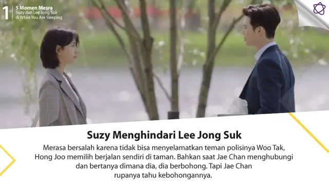[Bintang] Suzy dan Lee Jong Suk di While You were Sleeping