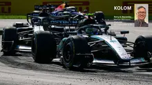 Pembalap Mercedes asal Italia, Kimi Antonelli, ketika memacu mobilnya di Sirkuit Monza dalam F1 GP Italia, Minggu (6/9/2026). (Andrej ISAKOVIC / AFP)