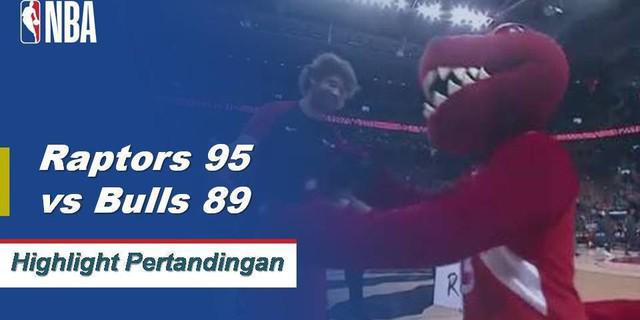 Cuplikan Pertandingan NBA : Raptors 95 vs Bulls 89