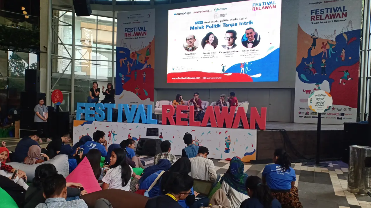 Belasan Komunitas Meriahkan Festival Relawan 2018