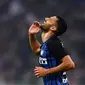 Antonio Candreva tengah berada dalam optimisme tinggi bersama Inter Milan. (AFP/Marco Bertorello)