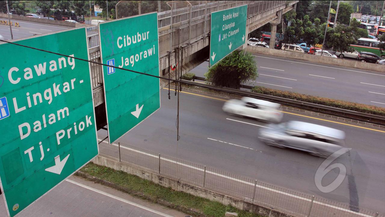 Libur Panjang, Tol Jagorawi Tampak Lenggang